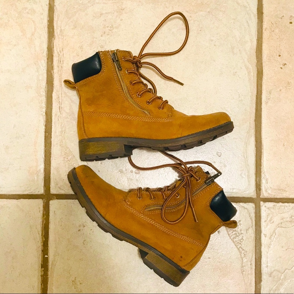 Girls Candies Brown Boots